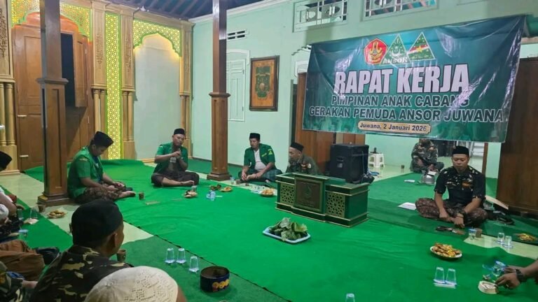 Rapat Kerja PAC GP Ansor Juwana Awali Tahun 2026 dengan Semangat Kebersamaan