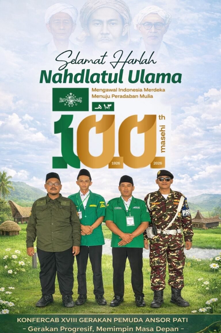 Harlah Nahdlatul Ulama ke-100 Perkuat Semangat Kader Ansor Pati