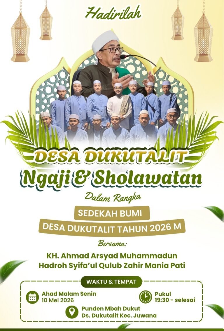 Ngaji dan Sholawatan Desa Dukutalit